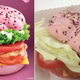 Illustration for article titled KFCs Pink Burgers Dont Look Tasty